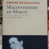 609842-MLA93309974266_092025 Malentendido En Moscú - Simone De Beauvoir