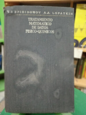 613327-MLA83475383852_042025 Tratamiento Matematico De Datos Fisico-quimicos. Ed. Mir
