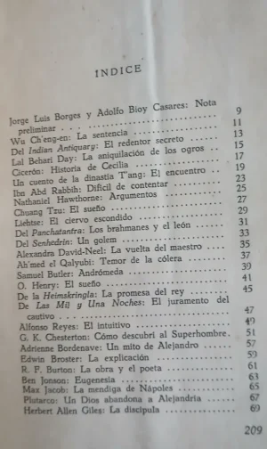 614348-MLA113252140608_072026 Cuentos Breves Y Extraordinarios - Borges Y Bioy Casares