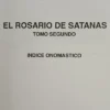 El Rosario De Satanas 1, 2, 3 Y Onomástico - H Nicolás Zinni