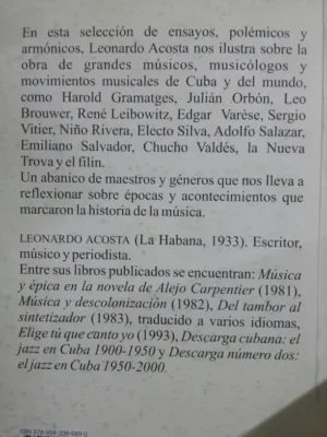 Móviles Y Otras Músicas. Acosta, Leonardo