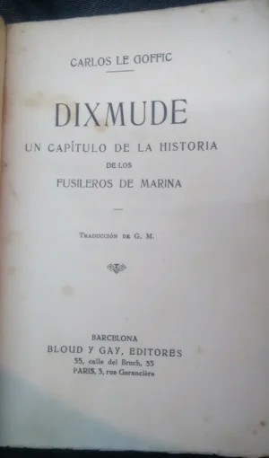 Dixmude Un Cap De La Historia De Los Fusileros De Marina