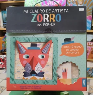 Mi Cuadro De Artista - Zorro - En Pop-up - Nuevo Para Armar