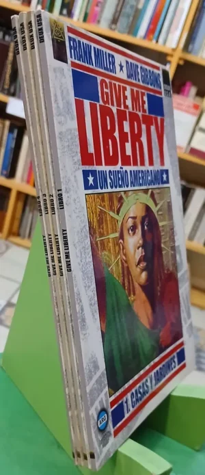 621212-MLA109102300023_032026 Give Me Liberty T 1,2,3,4 - Un Sueño Americano/ Frank Miller