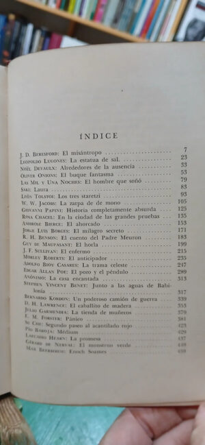 Antología Del Cuento Extraño Selecc: Rodolfo Walsh Hachette