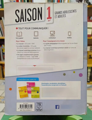 624581-MLA107789158792_032026 Saison 1 A1+ - Méthode De Francais - Didier