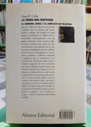 La Tierra Mas Disputada - Joan B. Culla