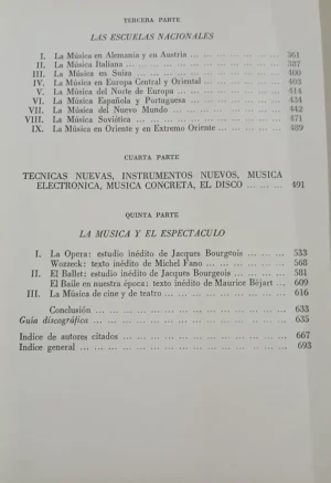 627220-MLA100383973845_122025 Panorama De La Música Contemporánea - Claude Samuel