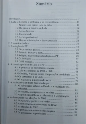 A História De Lula O Operário Presidente - Brito Alves -