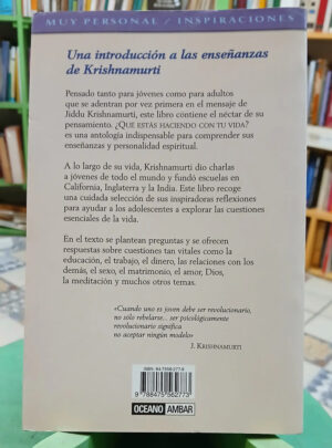 633789-MLA99596434364_122025 Qué Estás Haciendo Con Tu Vida? - J. Krishnamurti