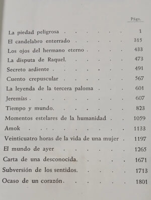 638888-MLA113918291179_062026 Obras De Stefan Zweig - Janés Editor - Tomo Ii