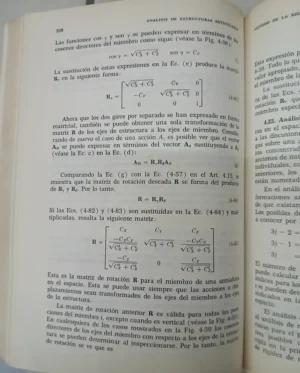 Análisis De Estructuras Reticulares - J M Gere Y W Weaver Jr