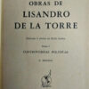 643310-MLA49654858780_042022 Obras De Lisandro De La Torre - Ed. Hemisferio (1,2,4,5,6,7)