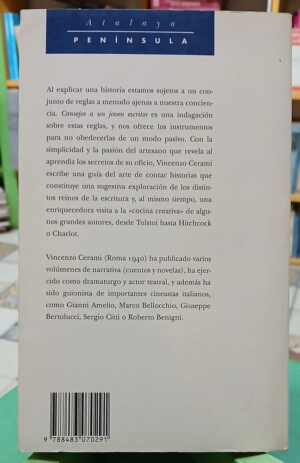 644622-MLA105020044660_012026 Consejo A Un Joven Escritor - Vicenzo Cerami