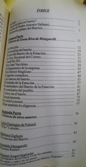 645077-MLA113956667445_062026 Pequeñas Historias De La Estación Y Su Barrio -de Mengarelli