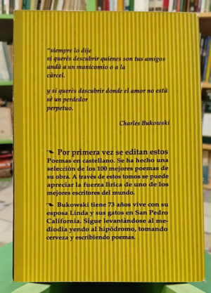 100 Poemas - Tomo 1 - Bukowski