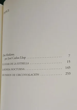 Patrick Modiano - Trilogía De La Ocupación