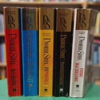 656881-MLA110408862214_052026 Danielle Steel - Lote 5 Libros - First Time In Paperback