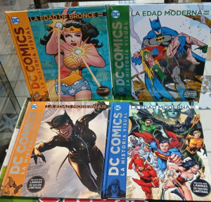 658261-MLA98404874180_112025 Dc Comics La Historia Visual Col. Completa 8 Tomos Impecable