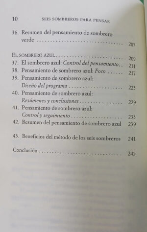 Seis Sombreros Para Pensar - Edward De Bonn - Best Seller