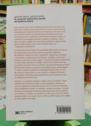 661141-MLA108178399948_032026 La Nueva Estructura Social De América Latina - Benza Kessler