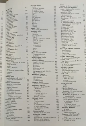 La Ópera - Enciclopedia Del Arte Lírico - Aguilar, 1979