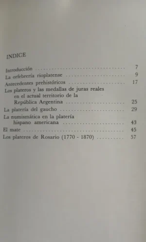 Platería Americana - Rosario 1986 -  Museo Histórico Pcial.