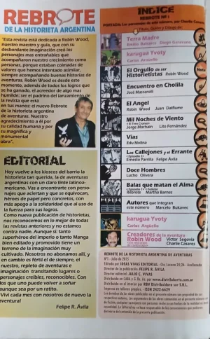 Rebrote De Las Historietas Argentinas - T 1 Y 2 - Fr Ávila