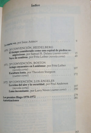 675058-MLA93842649271_092025 Los Premios Hugo 1970 - 1972 Vol. 4 - Isaac Asimov