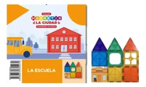 678999-MLA89290950800_082025 Magnetix La Ciudad Bloques Magnéticos/libro. Precio X Unidad