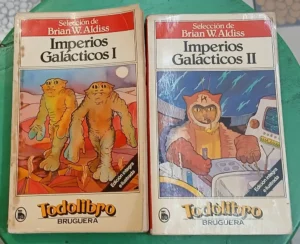 680799-MLA93193590425_092025 Imperios Galácticos Vols 1,2 Selección Brian Aldiss Bruguera