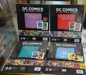 690173-MLA103245037942_012026 Dc Comics La Historia Visual Col. Completa 8 Tomos Impecable