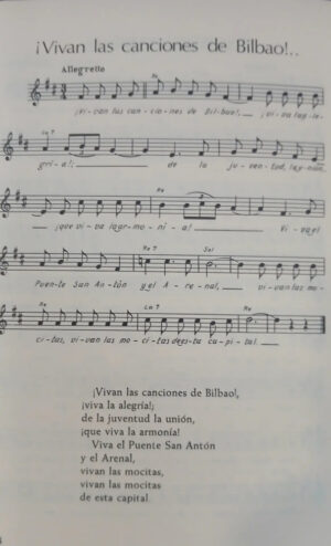 Canciones Populares Bilbainas - Recopilado J. De Orúe Matia