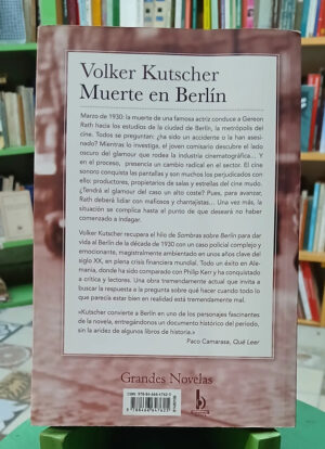 Sombras Sobre Berlín / Muerte En Berlín - Volker Kutscher