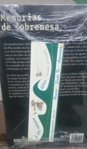 Memorias De Sobremesa - Harguindey A., Azcona R., Vicent M.