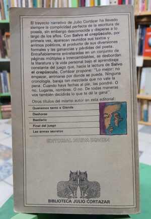 693056-MLA95276455478_102025 Salvo El Crepúsculo - Julio Cortazar