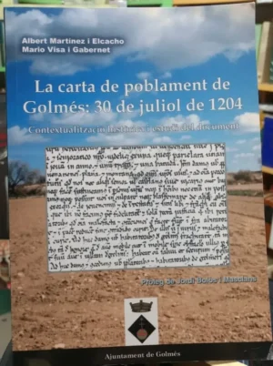 696192-MLA48171278436_112021 La Carta De Poblament De Golmés- Albert Martínez I Elcacho -