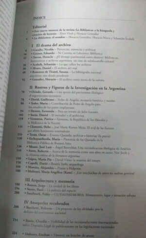 696913-MLA50221150663_062022 La Biblioteca Revista 1. El Archivo Enigma Historia Groussac