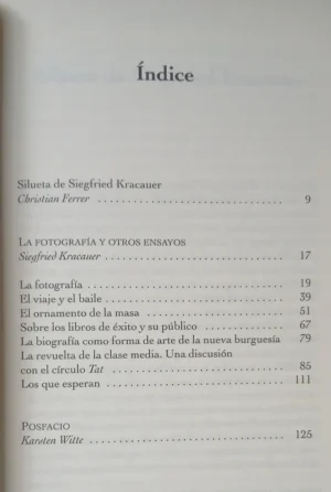 701305-MLA106861722715_022026 Siegfried Kracauer - La Fotografía Y Otros Ensayos