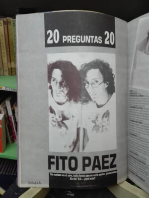 701399-MLA74442330387_022024 Revista Rock & Pop Nº 30 1988 Sin Poster. Tapa Charly García