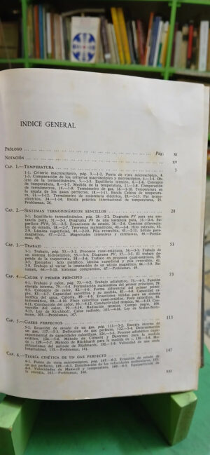 712452-MLA108023353161_032026 Carlor Y Termodinámica Mark Zemansky Editorial Aguilar, 1973