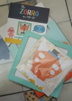Mi Cuadro De Artista - Zorro - En Pop-up - Nuevo Para Armar