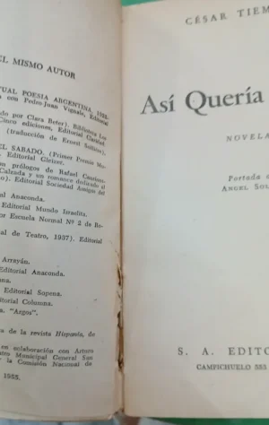 Asi Quería Gardel - Cesar Tiempo