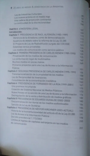 715663-MLA32283041461_092019 20 Años De Medios & Democracia En La Argentina - D. Blanco