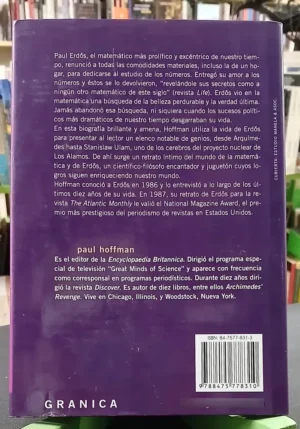 717263-MLA109855741434_042026 El Hombre Que Sólo Amaba Los Números - Paul Hoffman