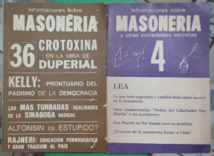 Informaciones Sobre Masonería 2 Revistas Nros 4 Y 36 Maguire