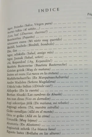 Cancionero Del País Vasco - Recopilado Juan De Orúe Matia