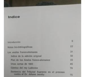 Los Anales Franco-alemanes - Karl Marx , Arnold Ruge - 1970