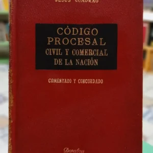 Código Procesal Civil Y Comercial De La Nación - J. Cuadrado