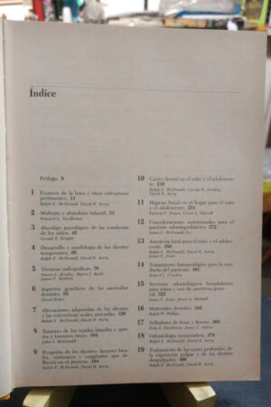 Odontología Pediátrica Y Del Adolescente 5 Ed Mcdonald Avery